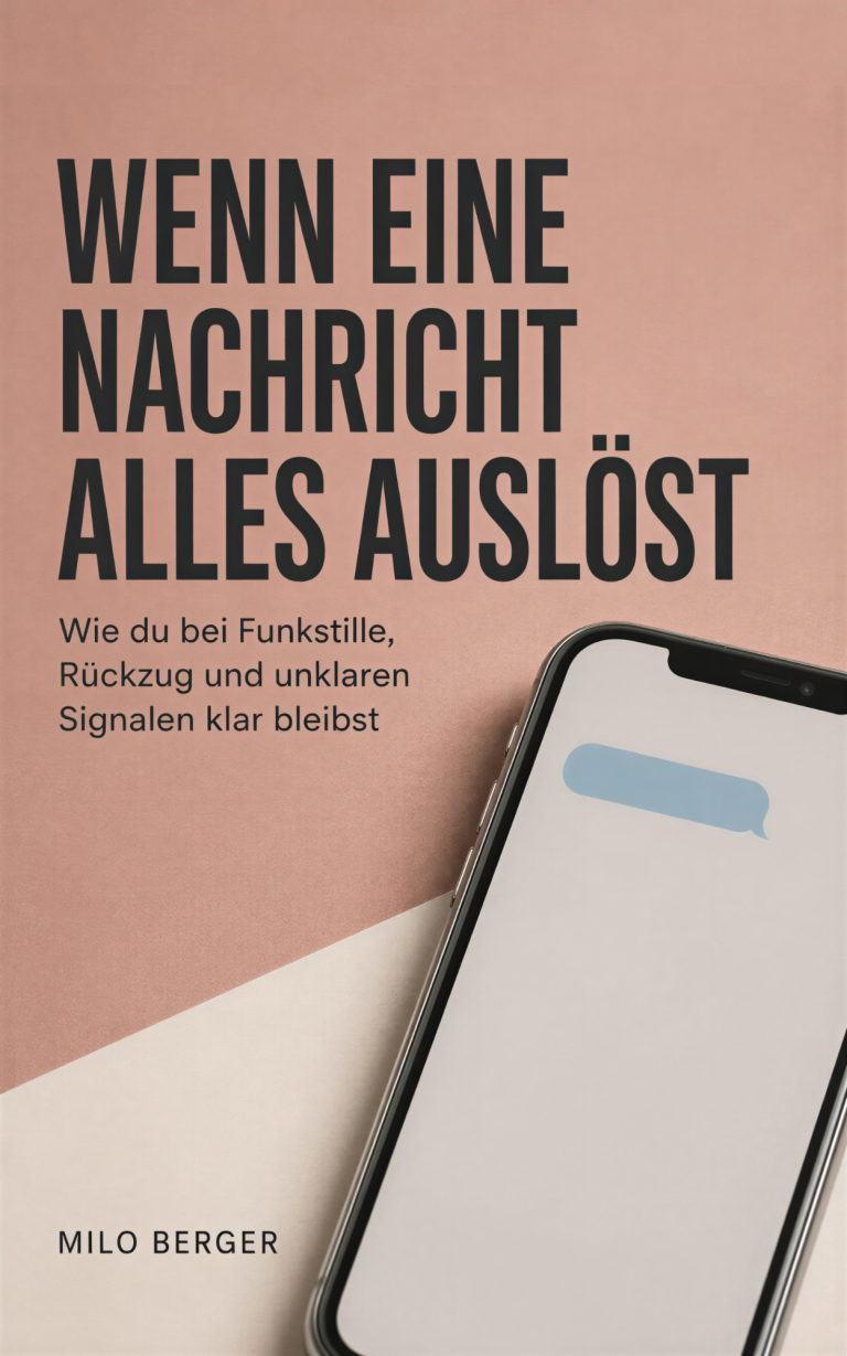 Cover: „Wenn eine Nachricht alles auslöst" von Milo Berger
